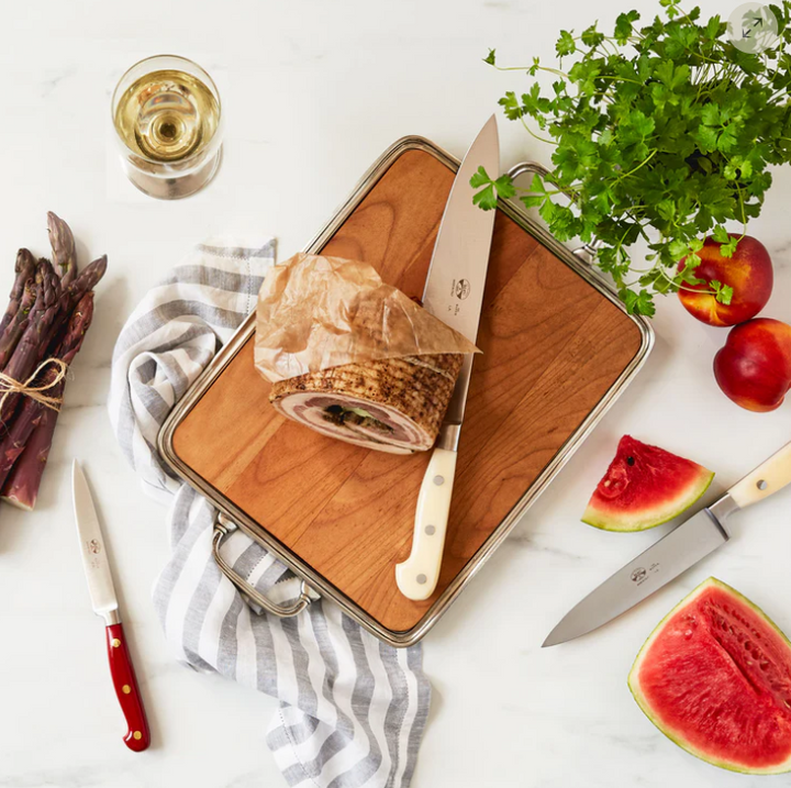 Bar Tray and Bar Knife Collection by Match Pewter