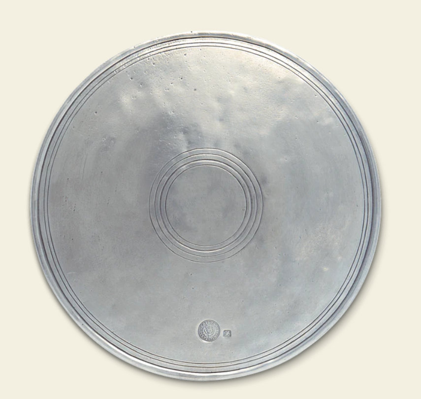 Large Round Trivet by Match Pewter