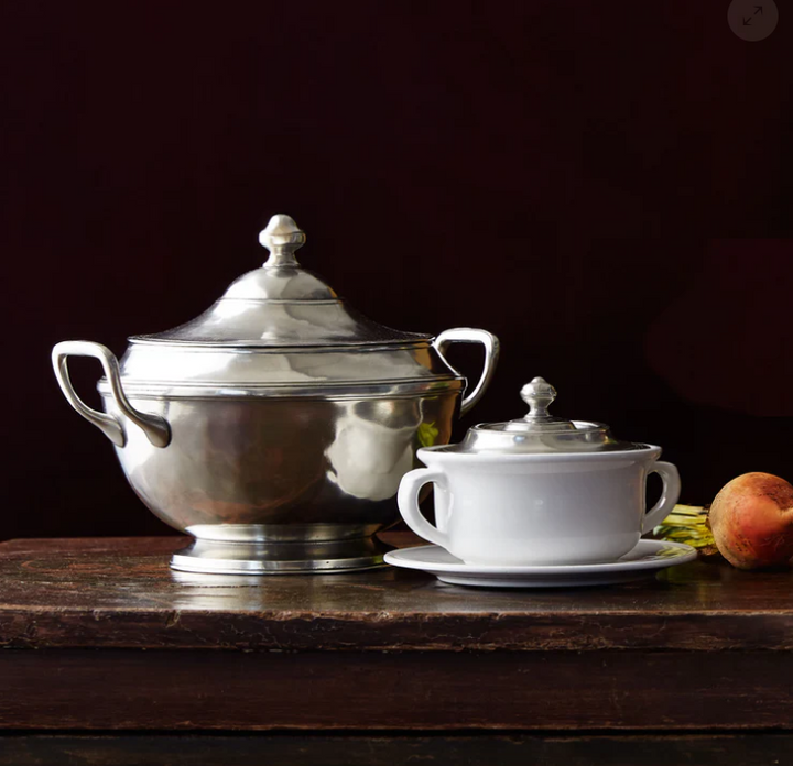 Brixia Tureen by Match Pewter