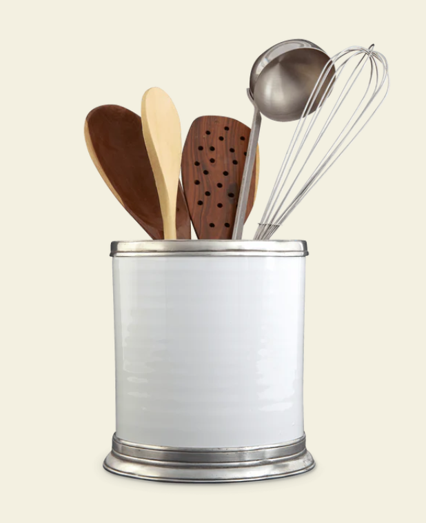 Convivio Utensil Holder by Match Pewter