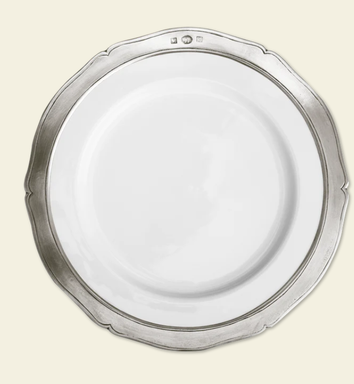 Viviana Salad / Dessert Plate by Match Pewter