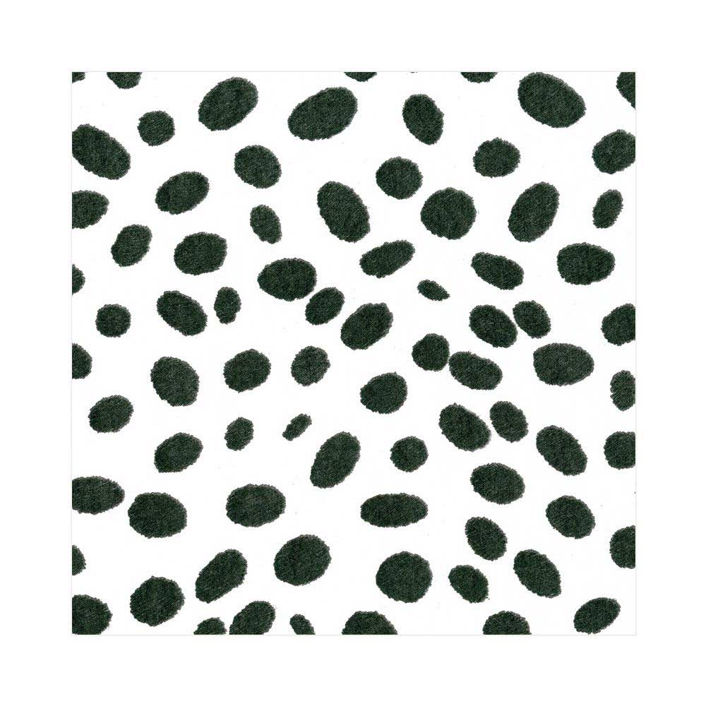 Spots Black Paper Cocktail Napkins