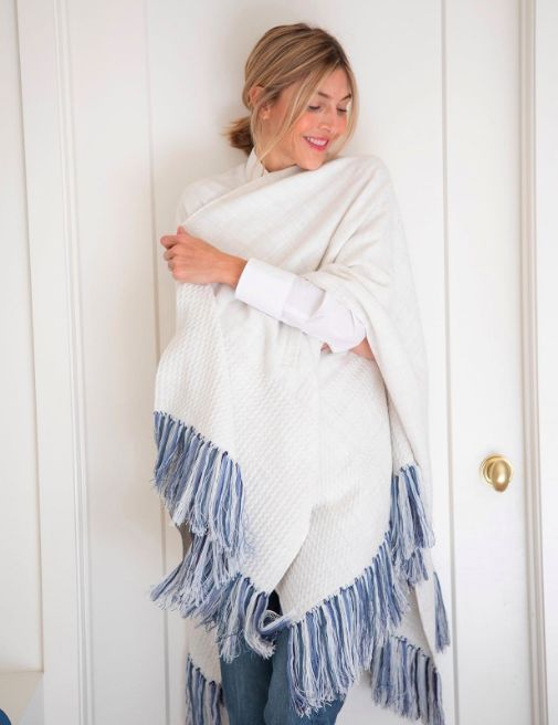 Fringed Travel Wrap