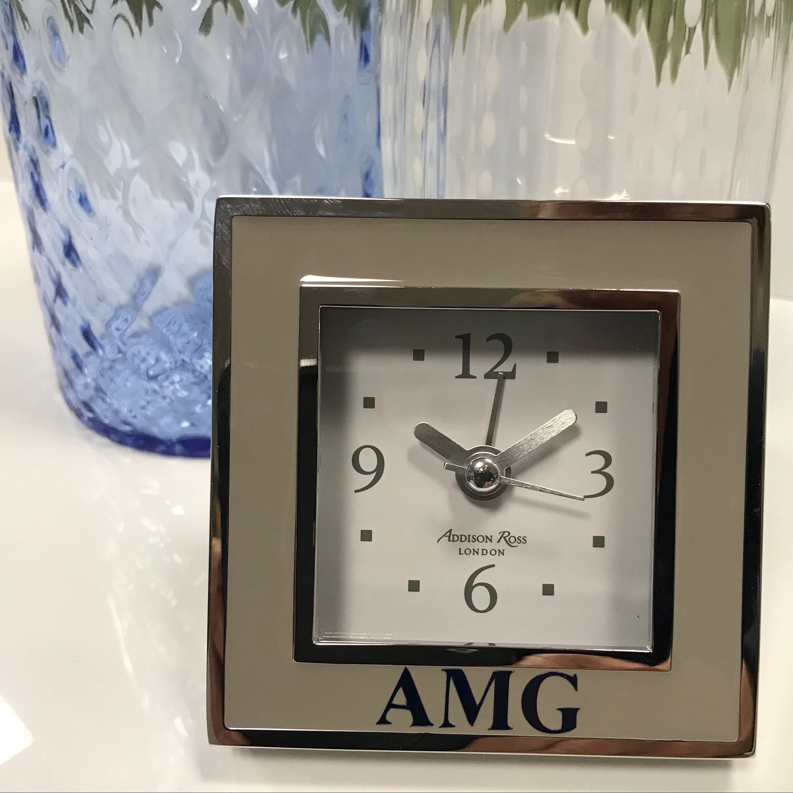 Square Enameled Alarm Clock | Signature Gifts Inc.