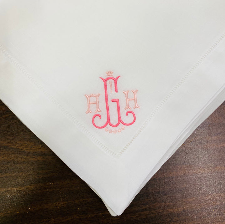 Fine Linen Hemstitched Napkins