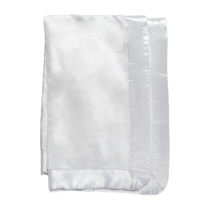 Tahoe Satin Trimmed Microfleece Baby Blanket