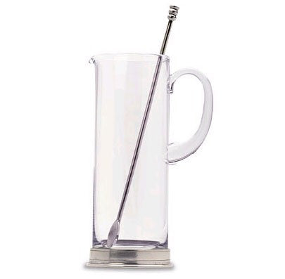 Crystal Martini Pitcher by Match Pewter