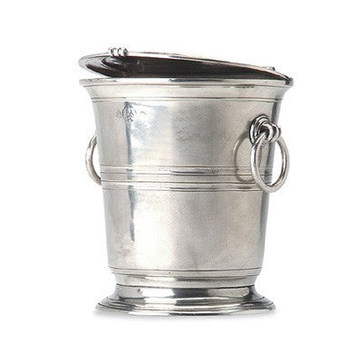 Ice Bucket With Lid By Match Pewter