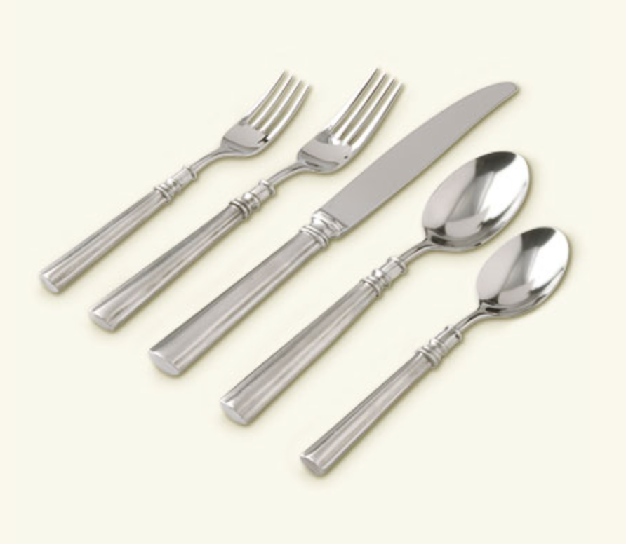 Lucia Five-Piece Place Setting (Match Pewter)