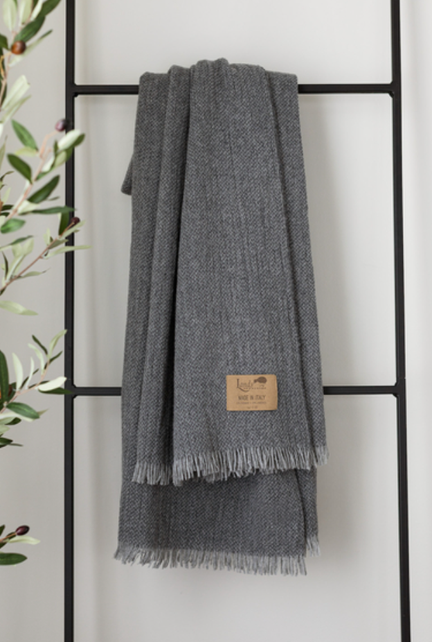 Luna Cashmere Throw Blanket