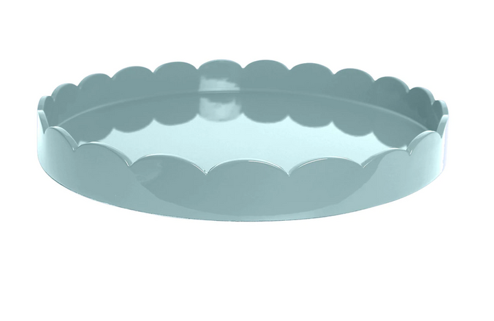 Round Scalloped Tray