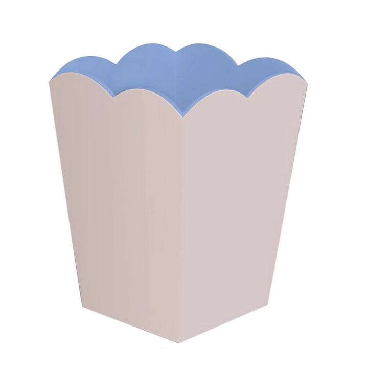 Scalloped Waste Paper Bin