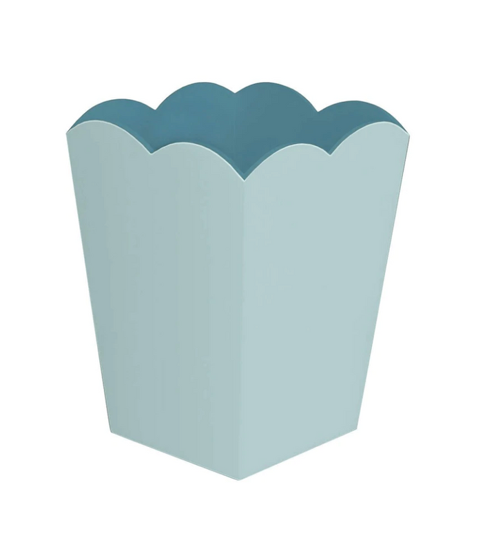 Scalloped Waste Paper Bin