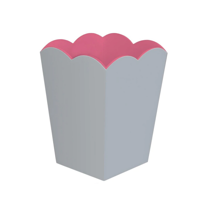 Scalloped Waste Paper Bin