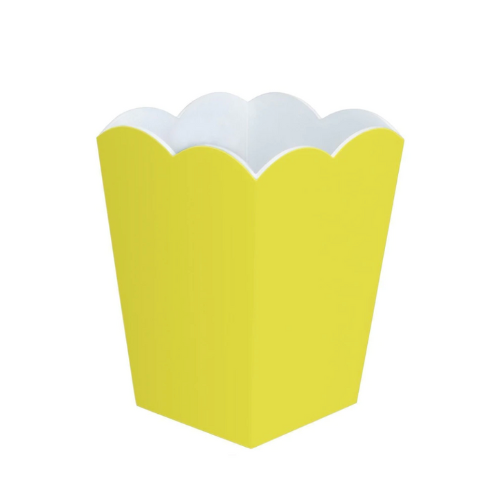 Scalloped Waste Paper Bin