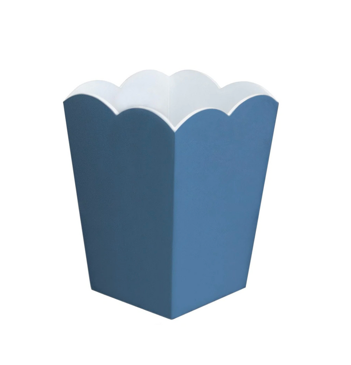 Scalloped Waste Paper Bin