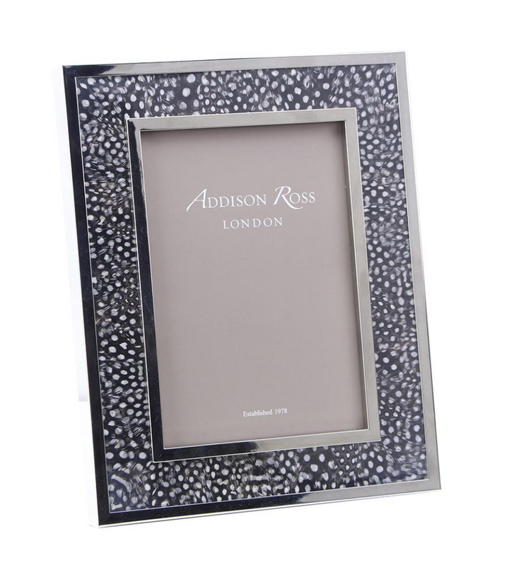 Spotted Feather Picture Frame