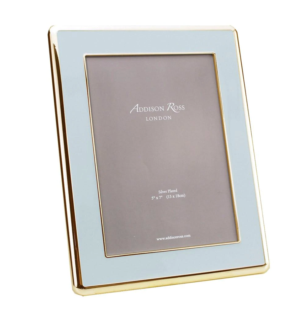 Rounded Enamel Picture Frame (4"x 6" )