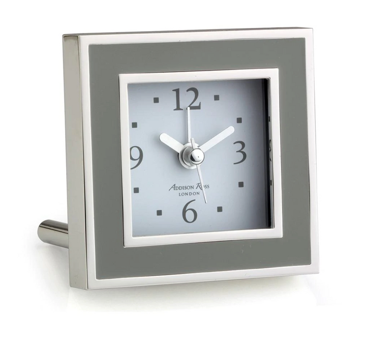 Square Enameled Alarm Clock