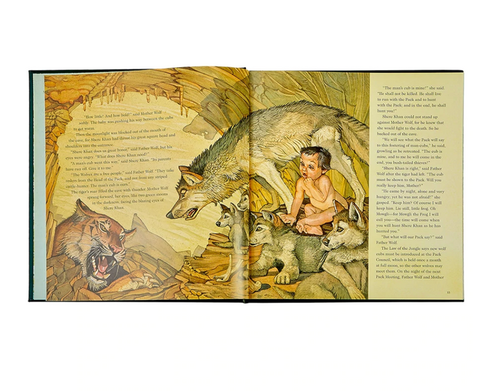 The Jungle Book, Rudyard Kipling (Leather Bound)