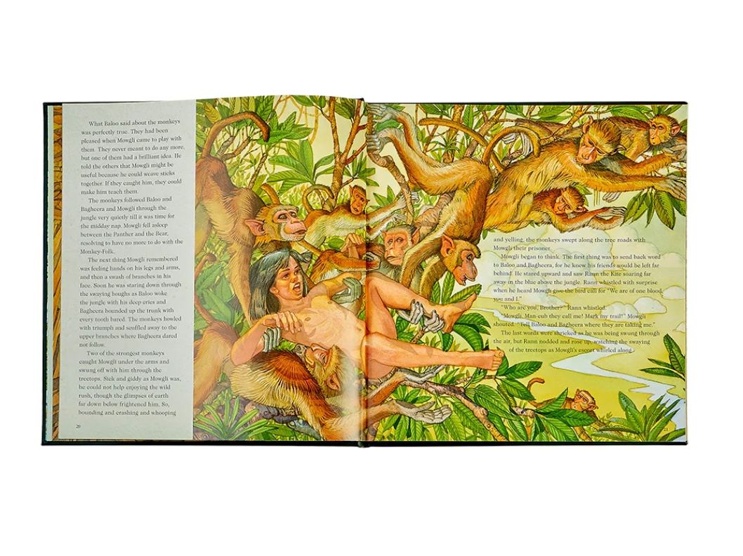 The Jungle Book, Rudyard Kipling (Leather Bound)