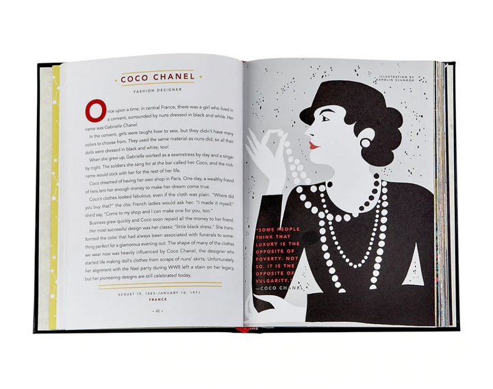Good Night Stories for Rebel Girls (Leather Bound)