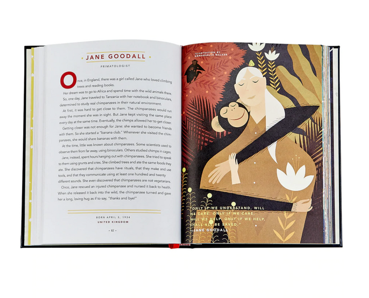 Good Night Stories for Rebel Girls (Leather Bound)