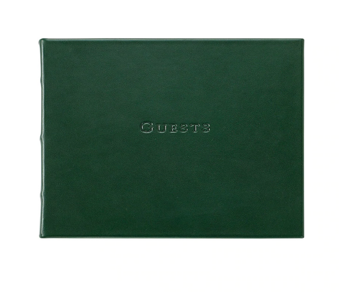 Leather Guest Book