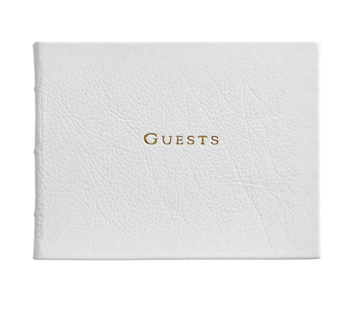 Leather Guest Book