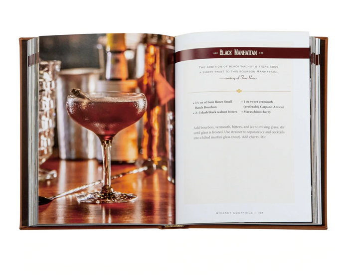 Whiskey Cocktails (Leather Bound)