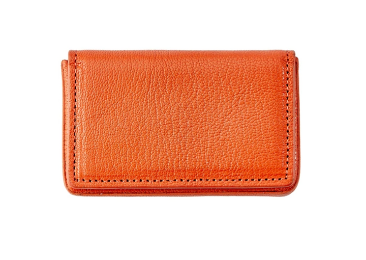 Hard Leather Business Card Case