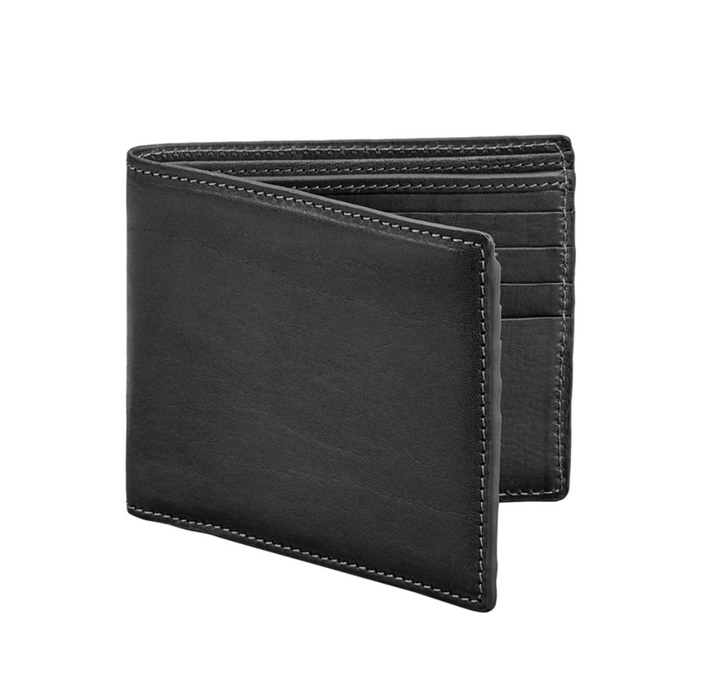 Leather Men's Bi-Fold Wallet