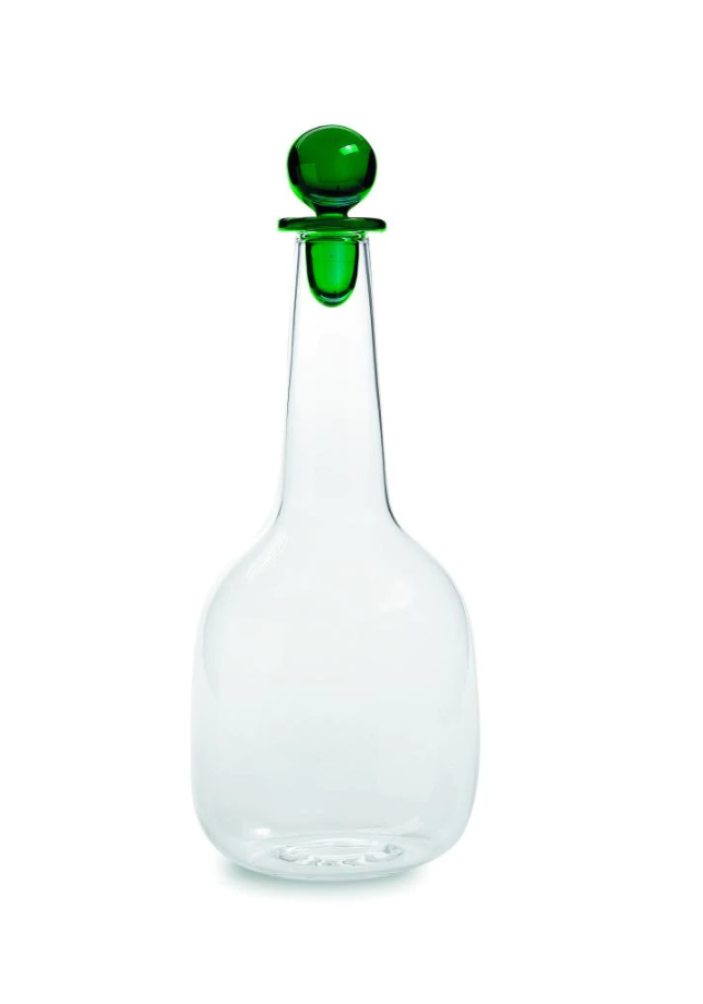 Bilia Bottle with Colored Stopper