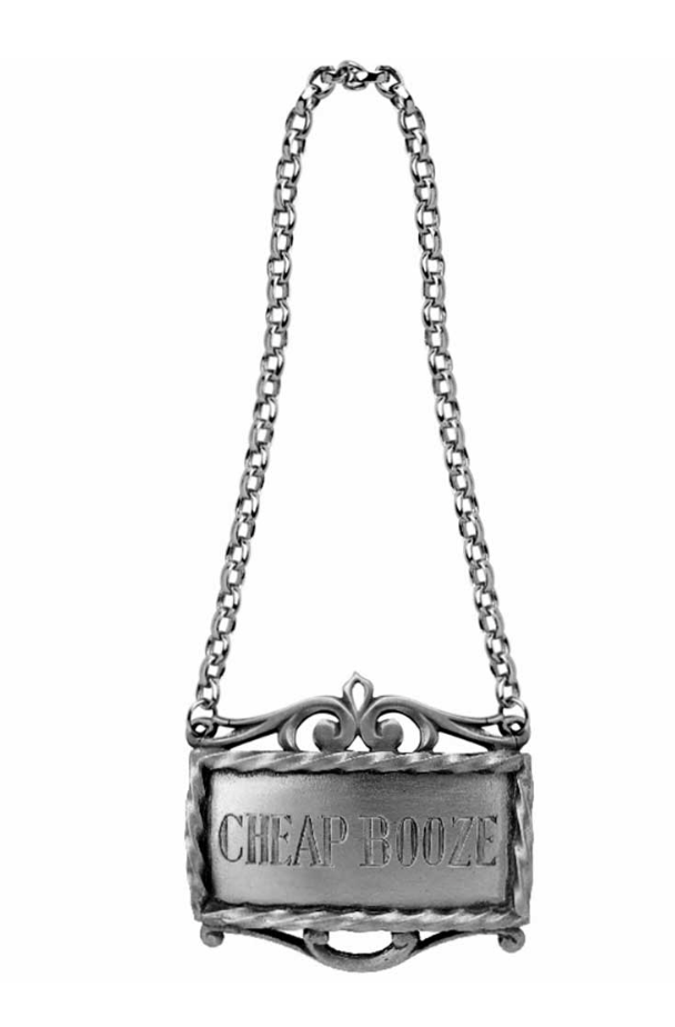Bar Decanter Label