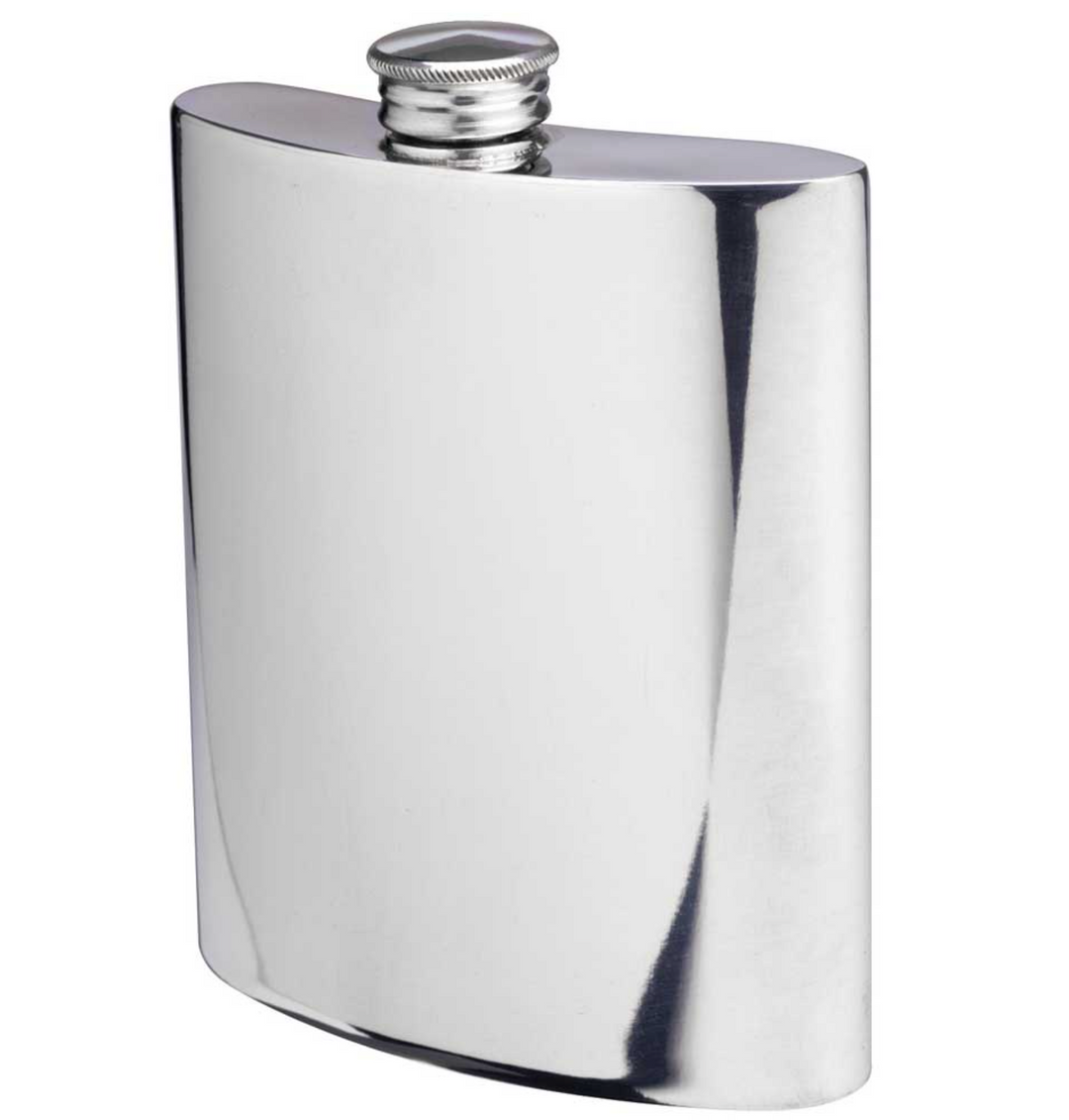 Pewter Flask, 6 oz.