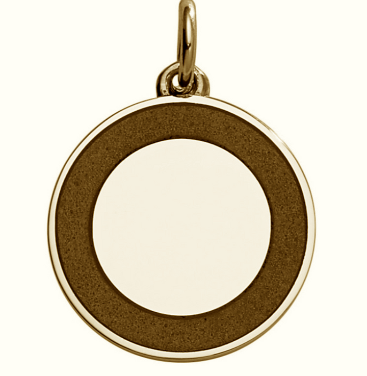 Gold and Enamel Pendant