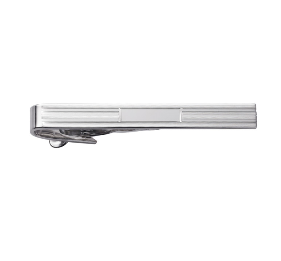 Sterling Silver Tie Bar (Alligator Clip)