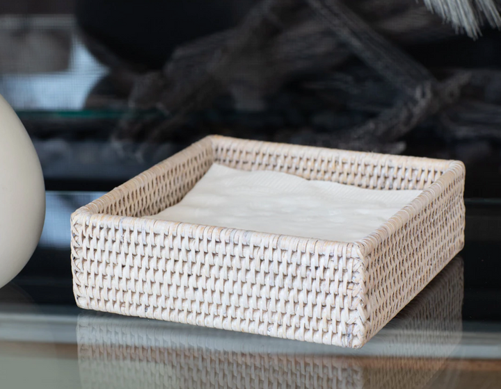 Rattan Luncheon Napkin Holder