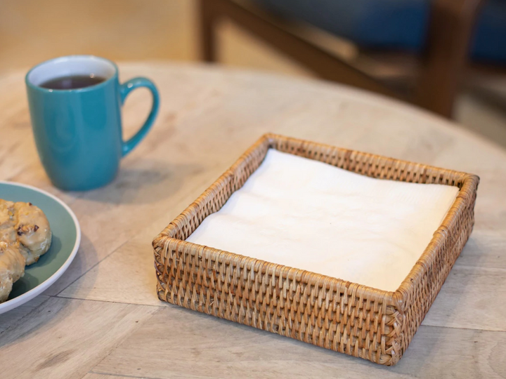 Rattan Luncheon Napkin Holder