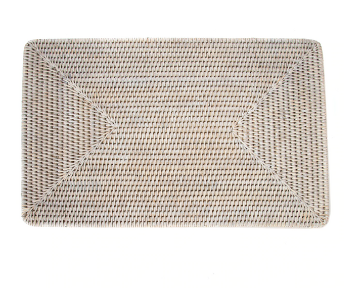 Rectangular Rattan Placemats