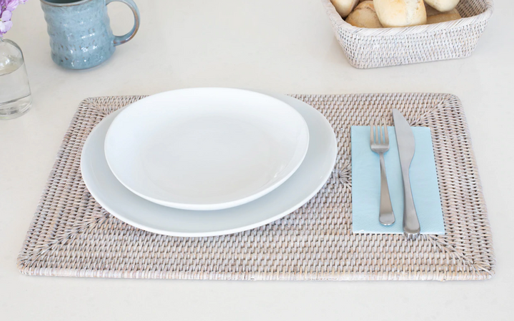 Rectangular Rattan Placemats
