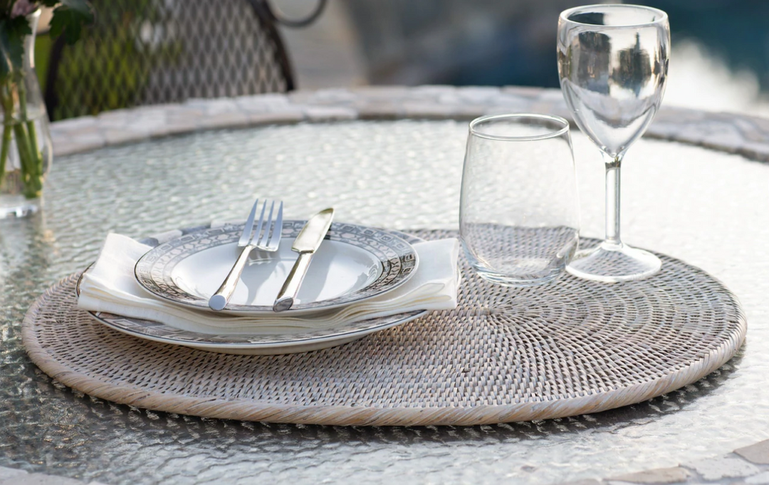 Oval Rattan Placemats