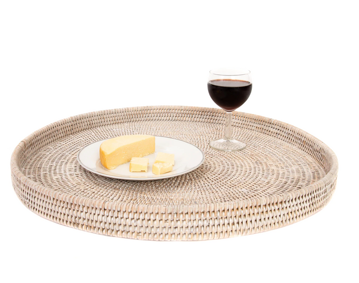 Round Rattan Tray (4 Sizes)