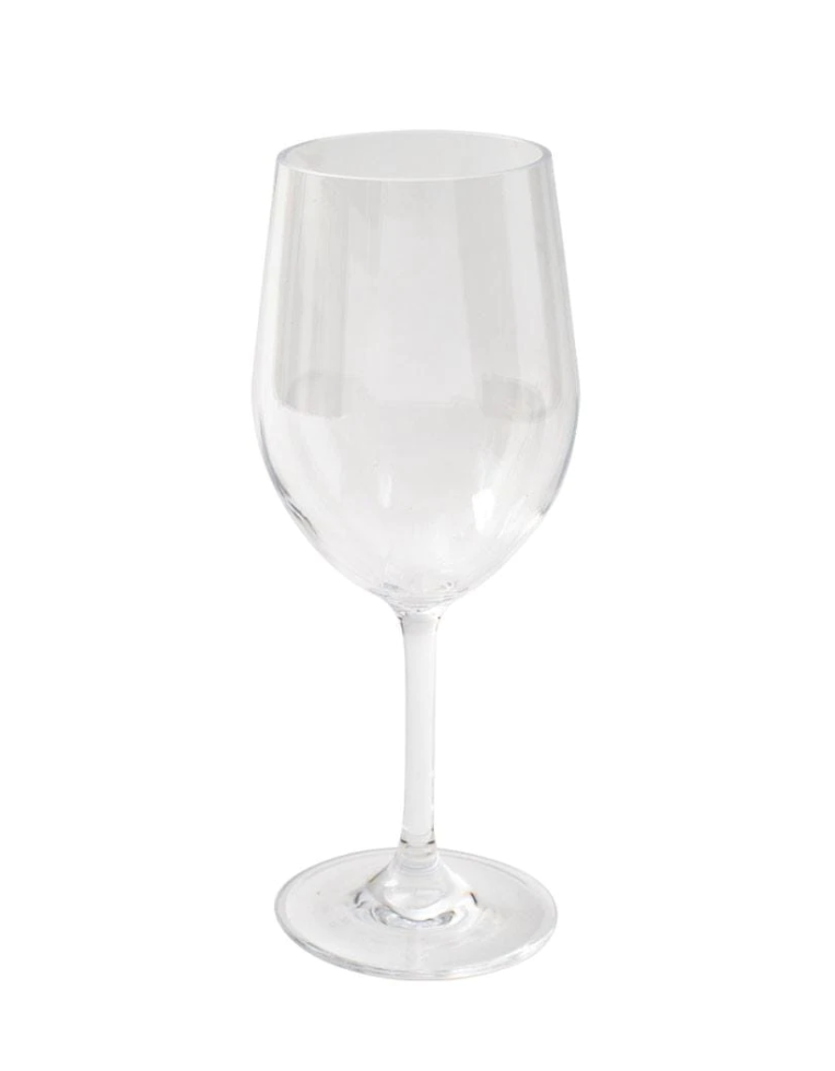 Acrylic White Wine Glass