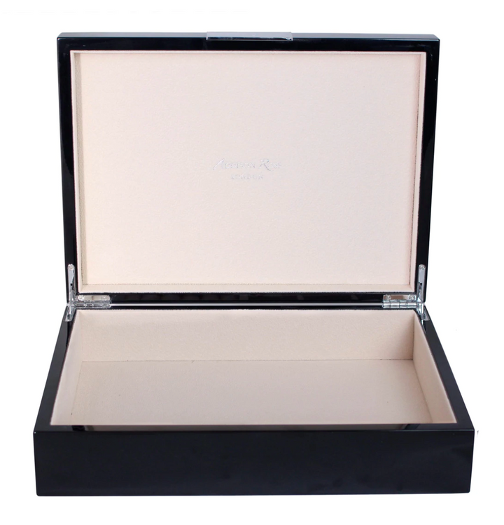 Large Men's Lacquered Storage Box