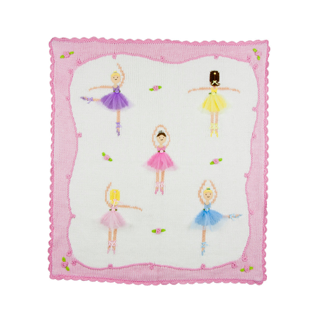 Le Ballet Knit Baby Blanket