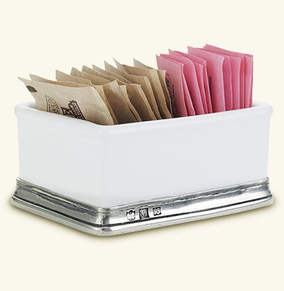 Convivio Sugar Packet Holder by Match Pewter