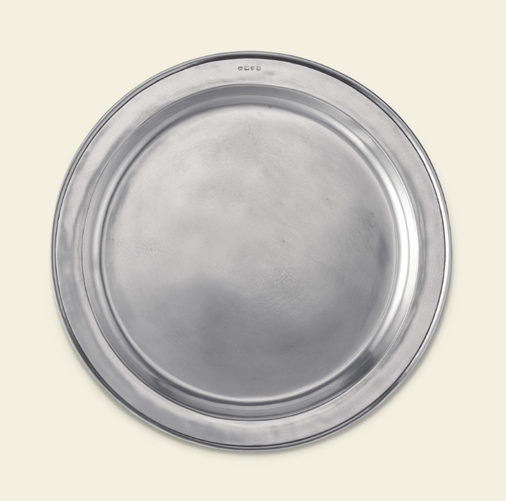 Round Tray Large by Match Pewter