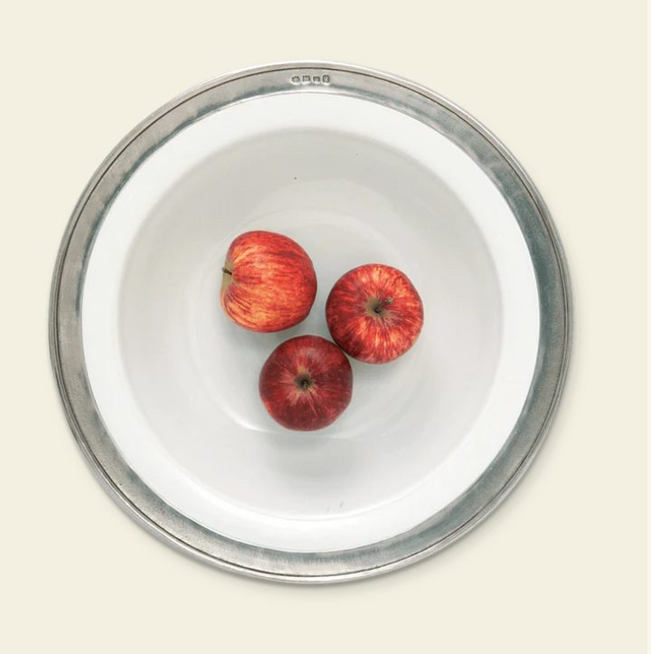 Convivio Round Serving Bowls by Match Pewter
