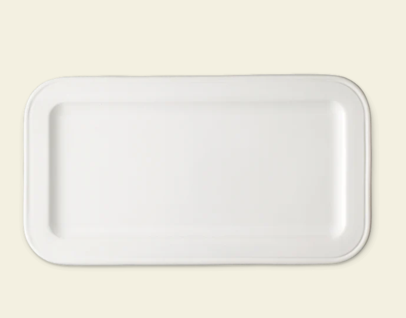Convivio Ceramic Rectangular Tray by Match Pewter